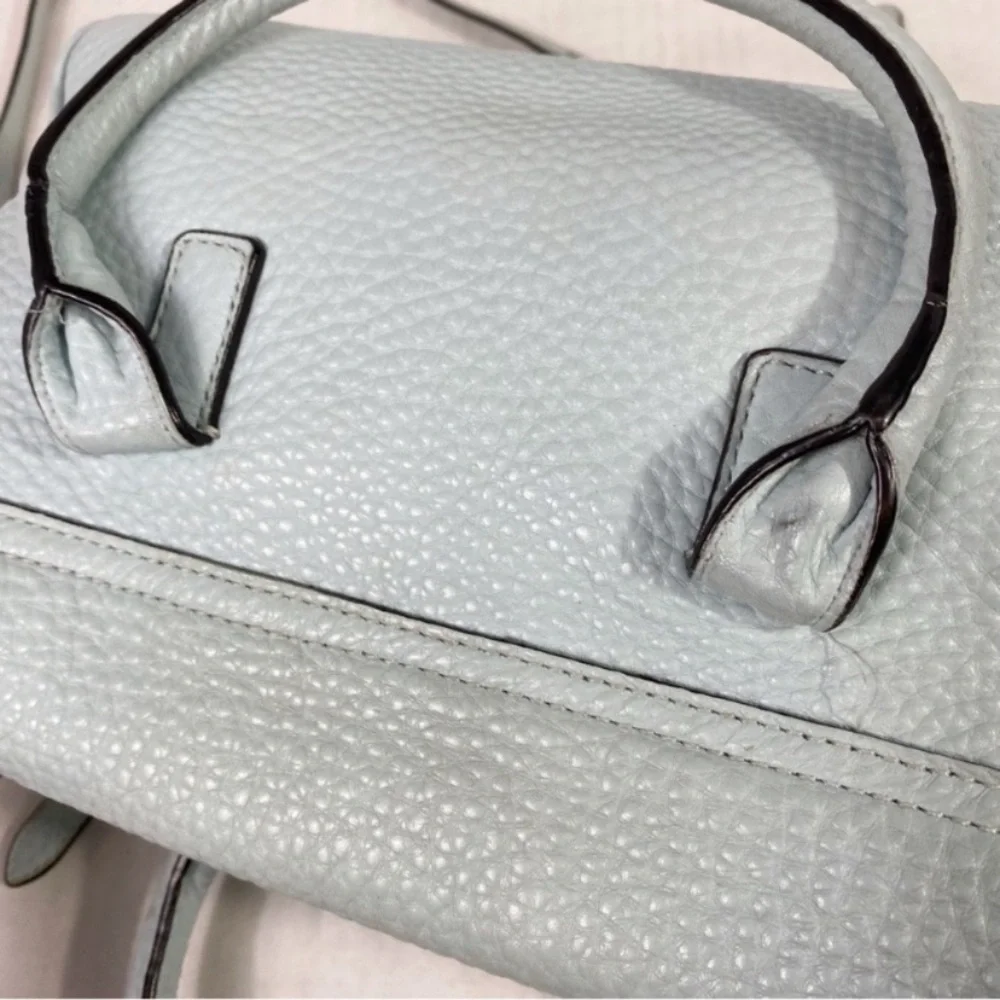 REBECCA MINKOFF Jules Satchel Light Blue